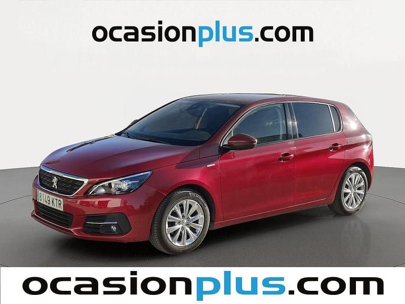 Usado Peugeot 308 Style 131 CV (96 kW) 2019 Rojo Monovolumen