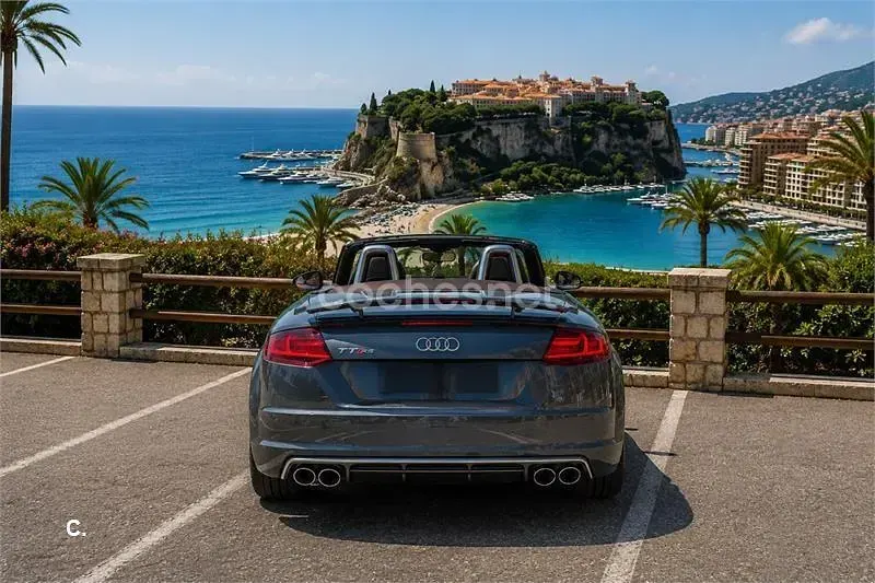 Usado Audi TTS S-Line 310 CV (228 kW) 2017 Gris / plata Coupe