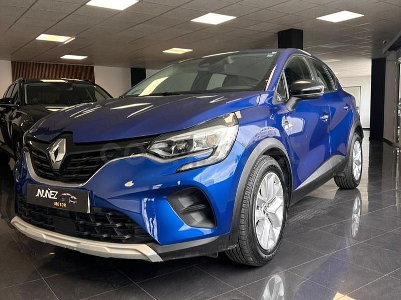 Usado Renault Captur Intens 90 CV (66 kW) 2022 Azul SUV