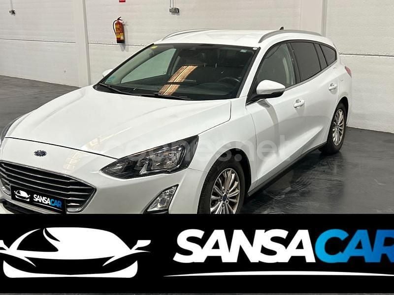 Usado Ford Focus Titanium 120 CV (88 kW) 2020 Blanco Familiar
