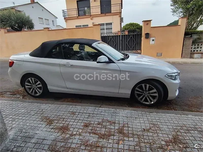 Usado BMW 218 150 CV (110 kW) 2016 Blanco Descapotable