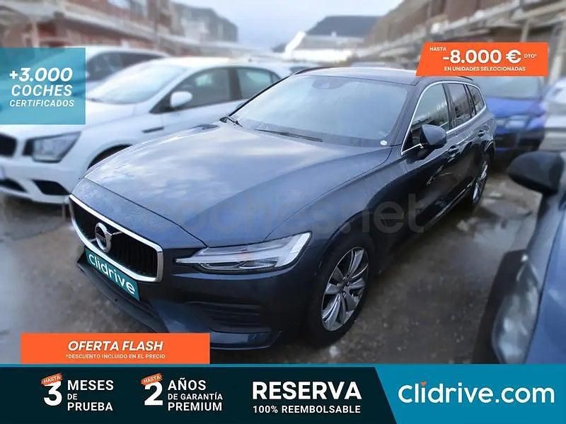 Usado Volvo V60 Momentum 197 CV (144 kW) 2021 Azul Familiar