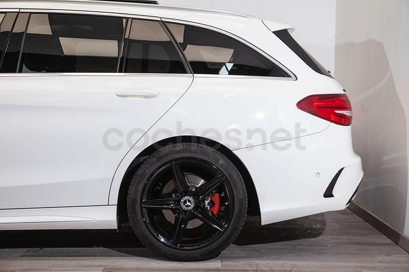 Usado Mercedes C220 194 CV (142 kW) 2018 Blanco Familiar