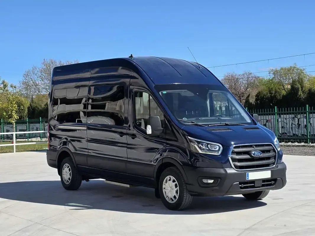 Usado Ford Transit Trend 131 CV (96 kW) 2019 Azul Van