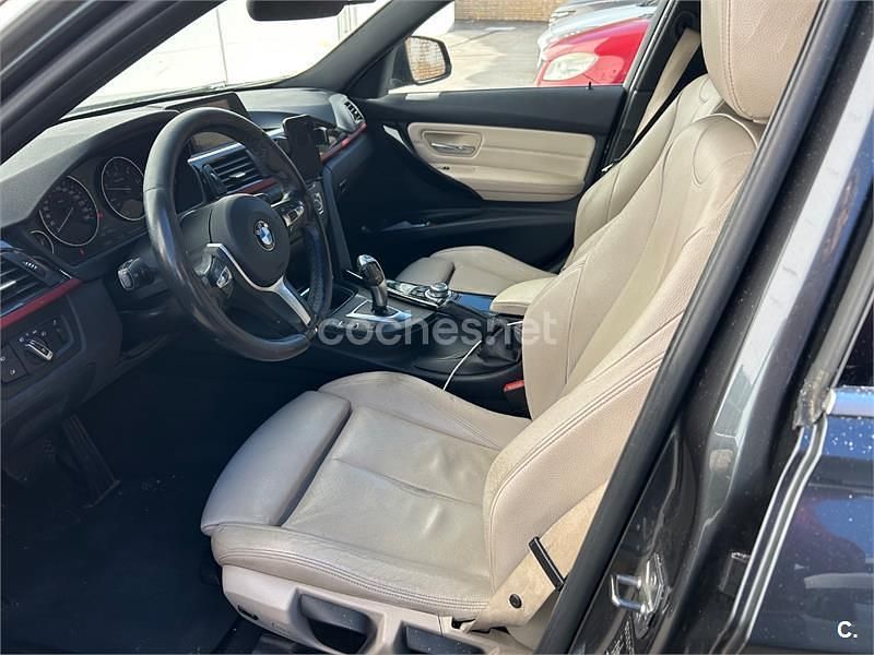 Usado BMW 318 143 CV (105 kW) 2015 Negro Familiar