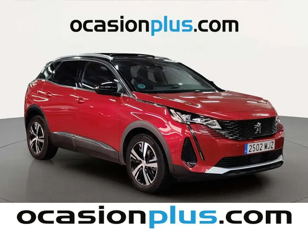 Usado Peugeot 3008 GT 131 CV (96 kW) 2023 Rojo SUV