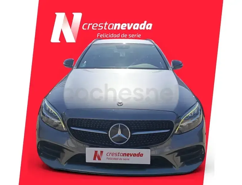 Usado Mercedes C220 194 CV (142 kW) 2021 Gris / plata Familiar