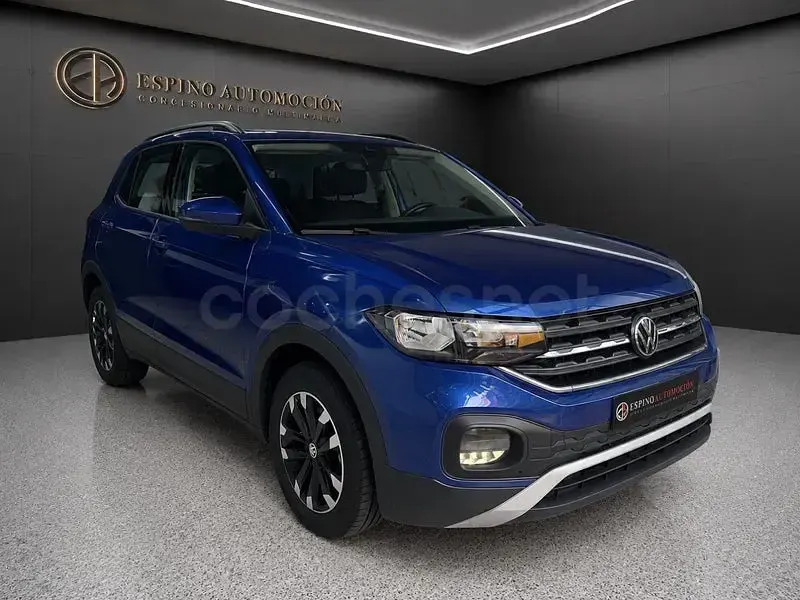 Usado VW T-Cross Advance 95 CV (69 kW) 2022 Azul SUV
