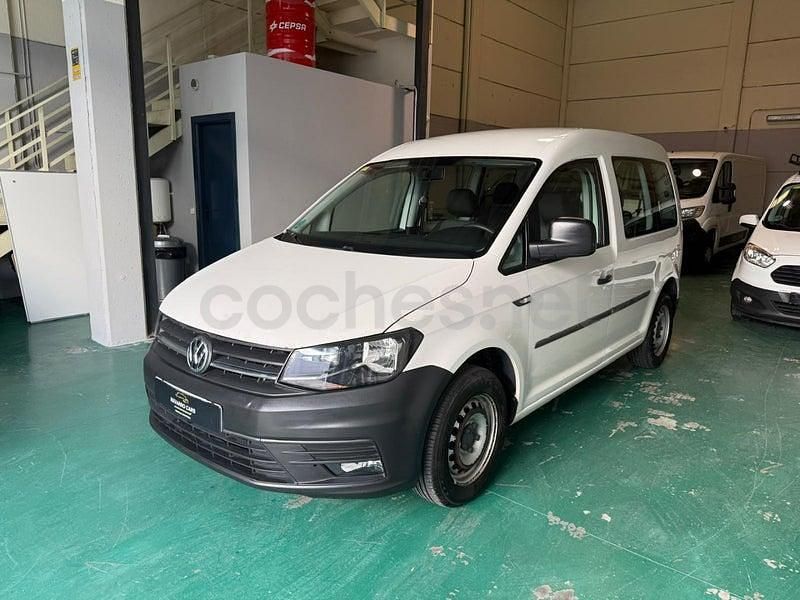 Usado VW Caddy 75 CV (55 kW) 2019 Blanco Monovolumen