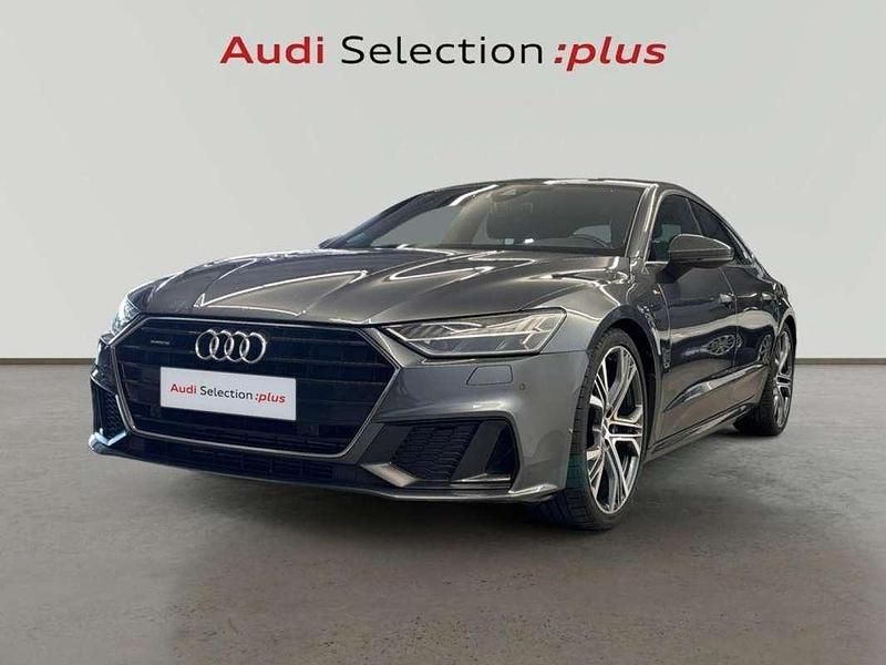 Gris / plata Usado 2019 Audi A7 Sportback Ambiente Utilitario | 40.200 € (Un poco caro) - Imagen 1/4