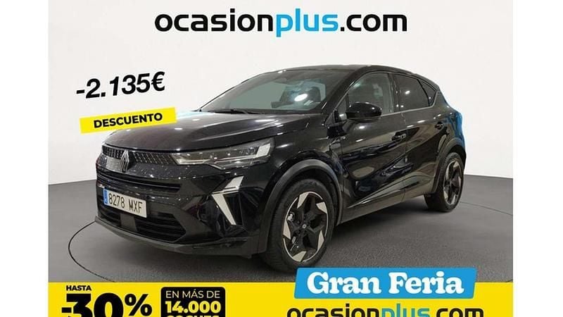 Negro Usado 2024 Renault Captur Techno SUV | 20.446 € (Precio justo) - Imagen 1/4