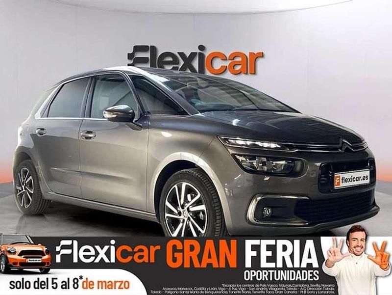 Usado Citroën C4 Feel 131 CV (96 kW) 2019 Gris Monovolumen