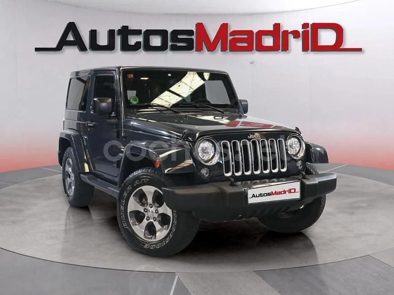 Gris / plata Usado 2017 Jeep Wrangler Sahara SUV | 44.490 € (Precio justo) - Imagen 1/4