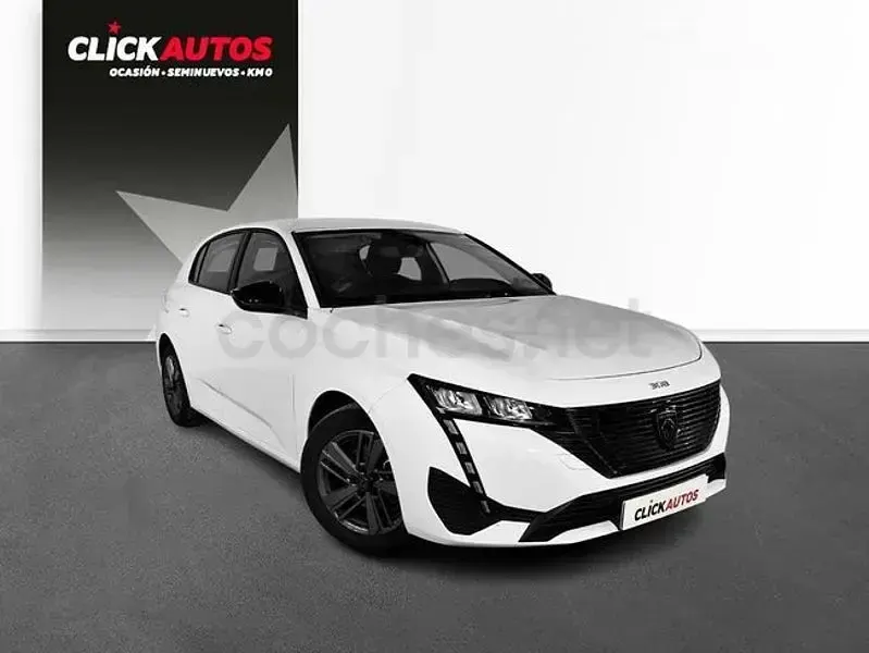 Usado Peugeot 308 Active 130 CV (95 kW) 2023 Blanco Berlina
