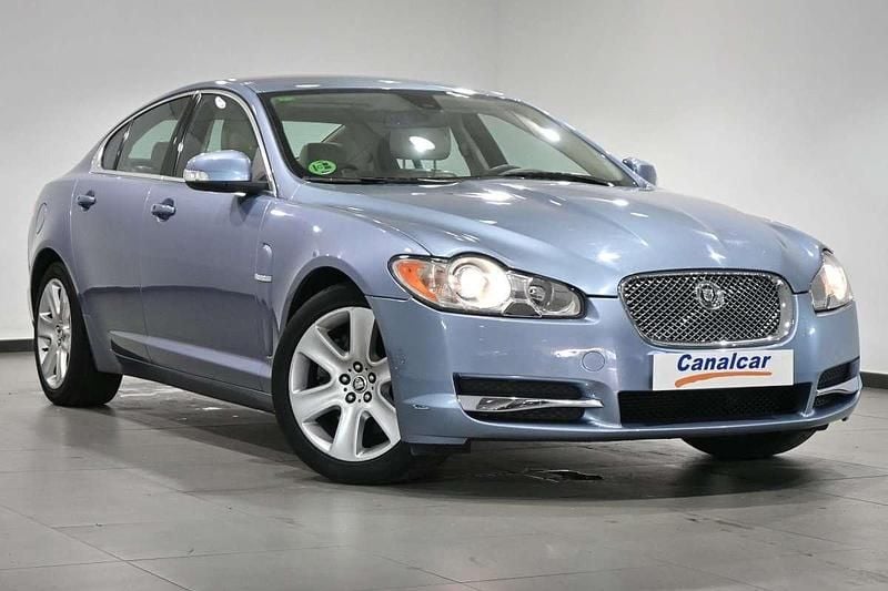 Usado Jaguar XF Premium Luxury 298 CV (219 kW) 2008 Azul Berlina