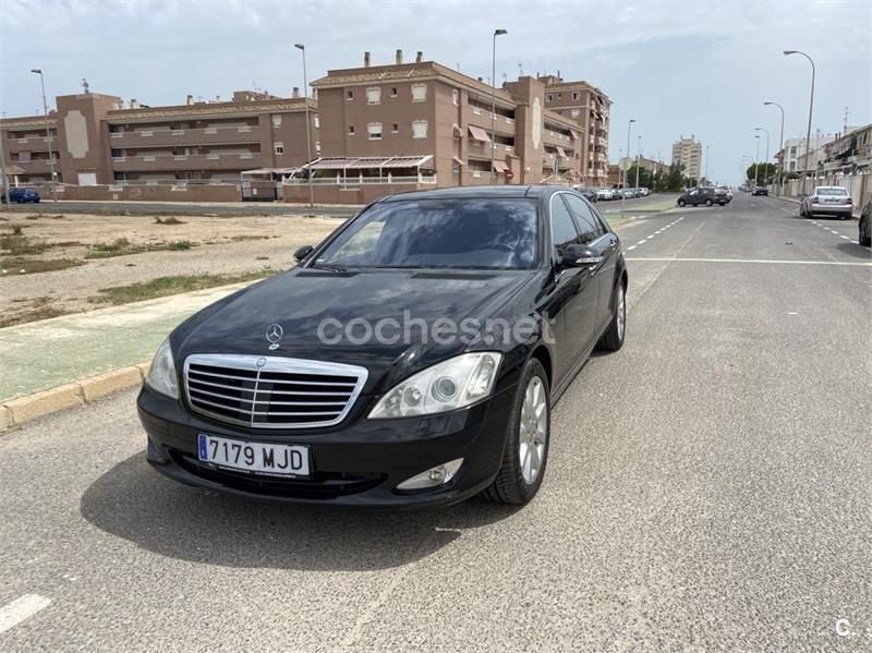 Negro Usado 2008 Mercedes S420 Berlina | 13.500 € (Precio justo) - Imagen 1/4