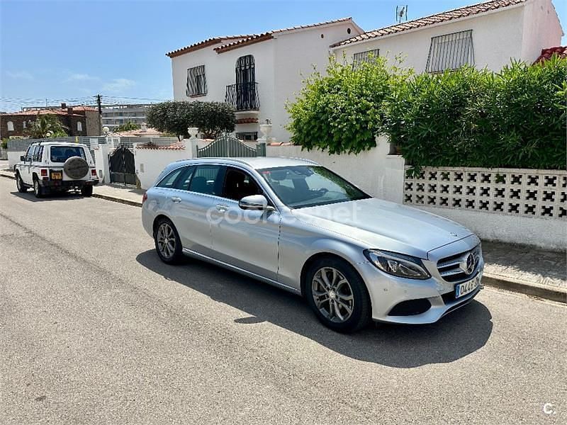 Usado Mercedes C250 Avantgarde 204 CV (150 kW) 2016 Gris / plata Familiar