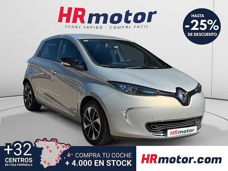 Usado Renault Zoe Intens 64 kW (88 CV) 2018 Beige Utilitario