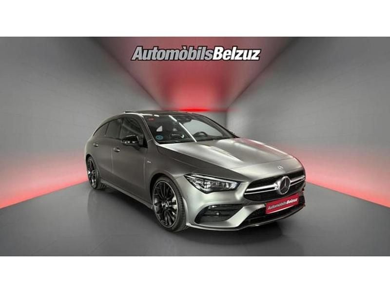 Usado Mercedes CLA35 AMG Shooting Brake AMG 306 CV (225 kW) 2021 Gris Familiar