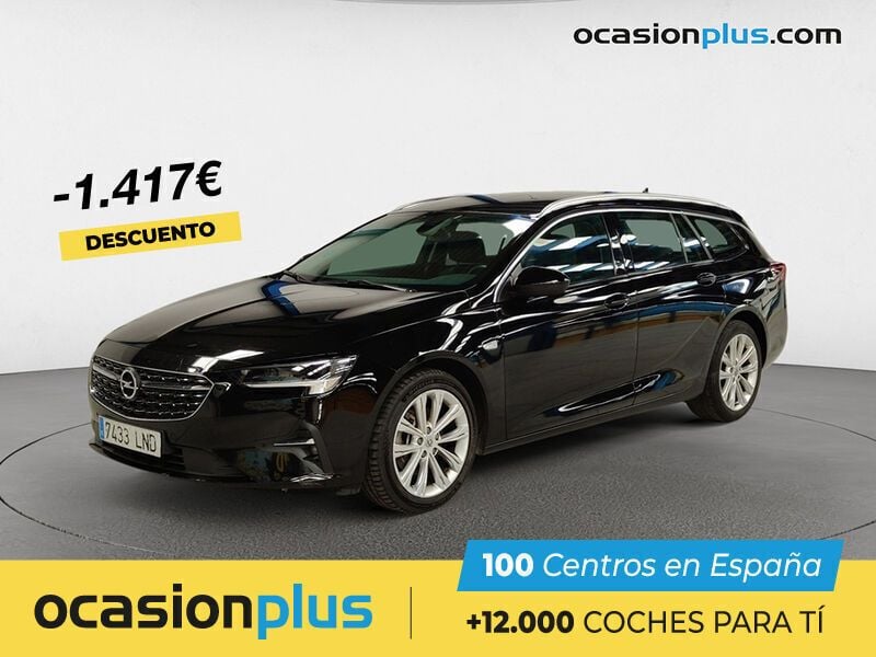 Negro Usado 2021 Opel Insignia Business Elegance Familiar | 15.190 € (Precio justo) - Imagen 1/4