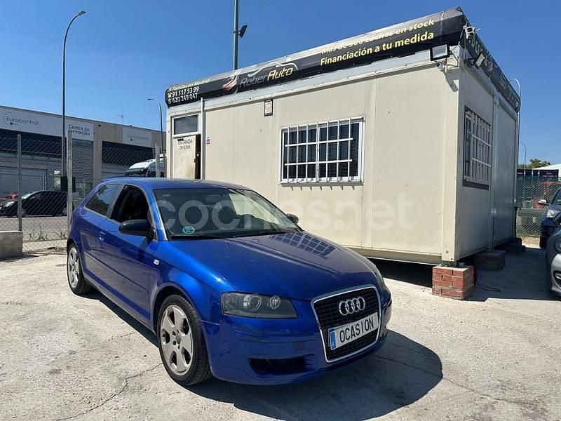 Azul Usado 2007 Audi A3 Ambition Berlina | 3999 € (Super precio) - Imagen 1/4