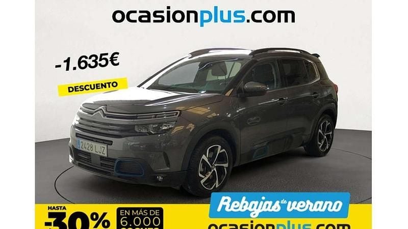 Gris Usado 2020 Citroën C5 Aircross Feel SUV | 16.355 € (Super precio) - Imagen 1/4