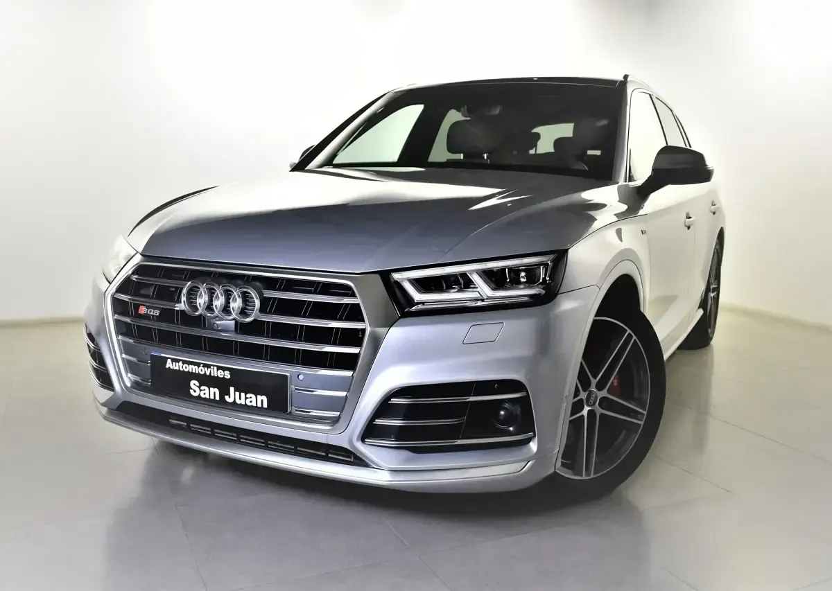 Usado Audi Q5 Design 354 CV (260 kW) 2018 Gris SUV