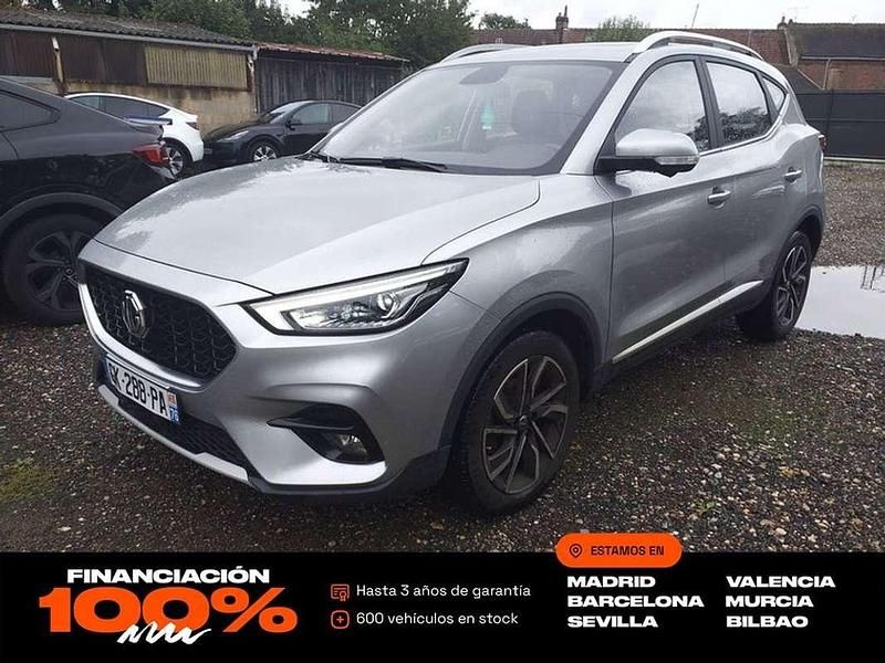 Plateado Usado 2023 MG ZS Luxury Berlina | 14.450 € (Precio justo) - Imagen 1/4