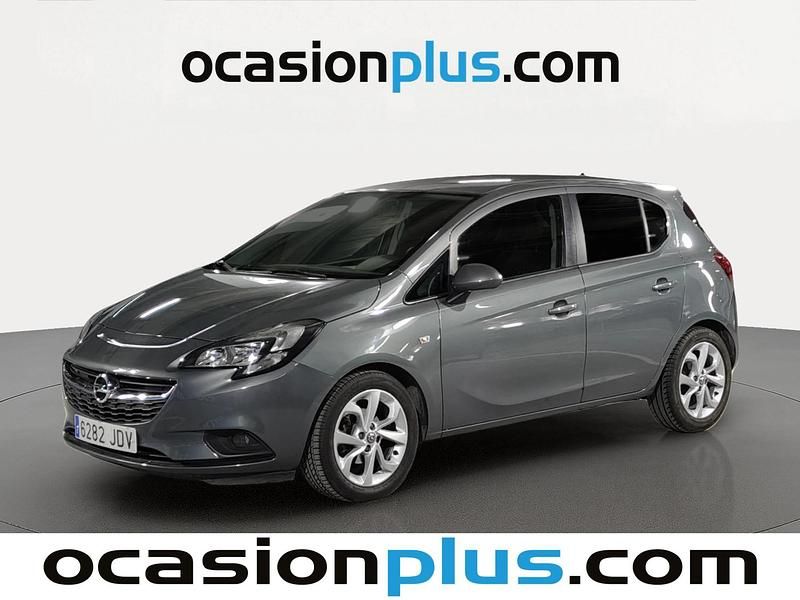 Usado Opel Corsa Selective 90 CV (66 kW) 2015 Gris Utilitario