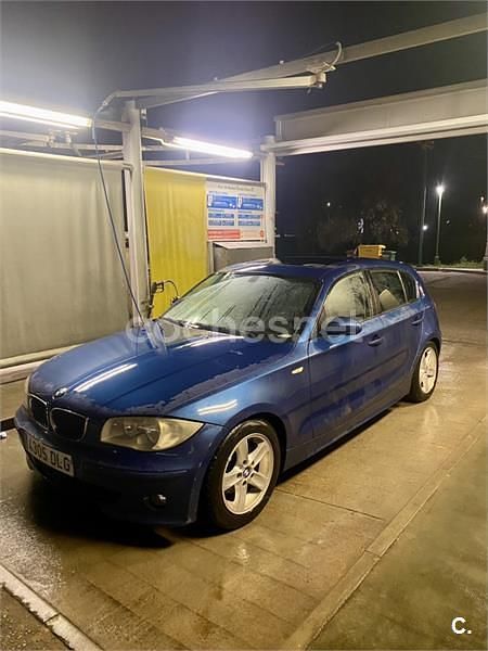 Usado BMW 118 122 CV (89 kW) 2005 Azul Utilitario
