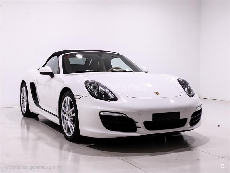 Usado Porsche Boxster 265 CV (194 kW) 2012 Blanco Descapotable