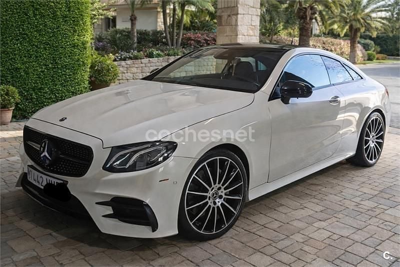 Usado Mercedes E220 194 CV (142 kW) 2020 Blanco Coupe