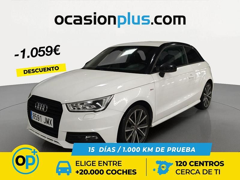 Blanco Usado 2016 Audi A1 S-Line Utilitario | 14.300 € (Precio justo) - Imagen 1/4