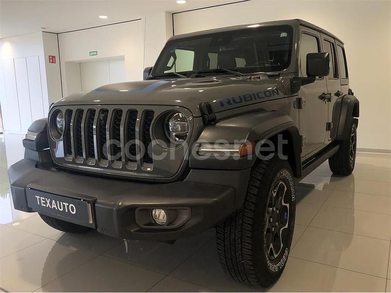 Gris Usado 2022 Jeep Wrangler Rubicon SUV | 55.900 € (Super precio) - Imagen 1/4