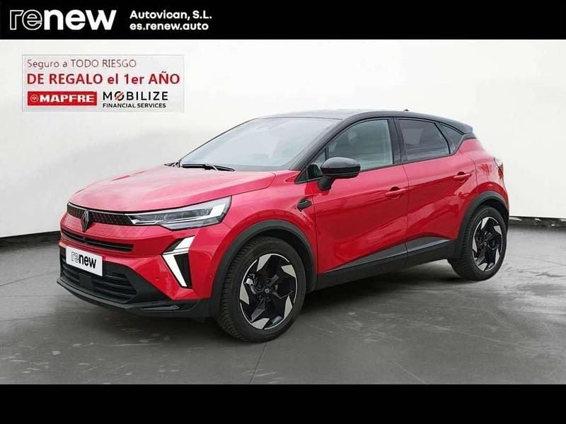 Rojo Usado 2025 Renault Captur Techno SUV | 24.900 € (Precio justo) - Imagen 1/4