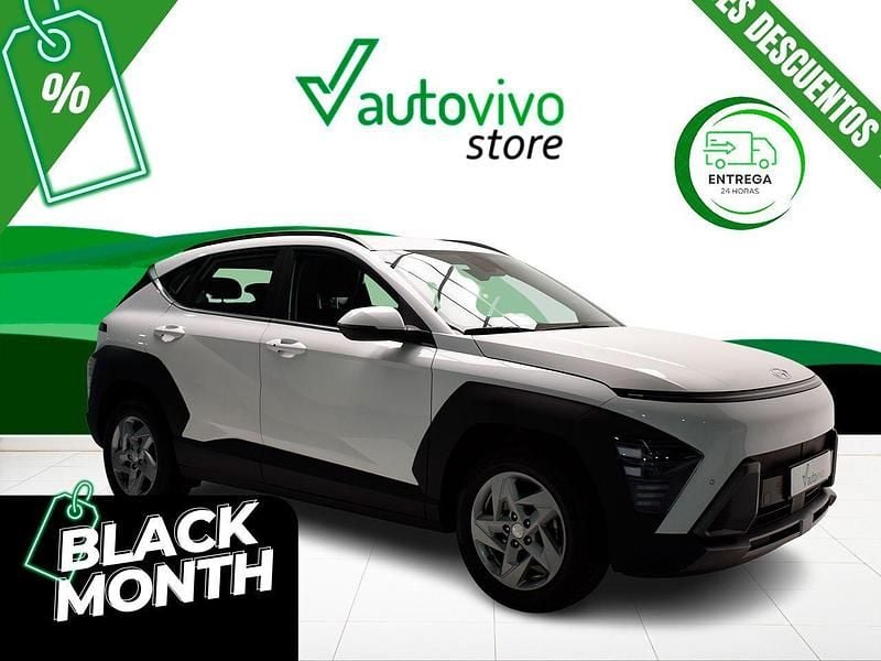 Blanco Usado 2024 Hyundai Kona SUV | 21.800 € (Precio justo) - Imagen 1/4