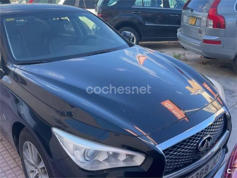 Negro Usado 2015 Infiniti Q50 Berlina | 8000 € - Imagen 1/4