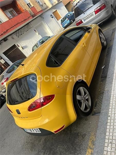Amarillo Usado 2007 Seat Leon FR Berlina | 8500 € (Precio justo) - Imagen 1/4