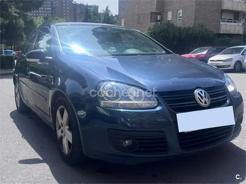 Usado VW Golf VI GT 122 CV (89 kW) 2008 Azul Utilitario