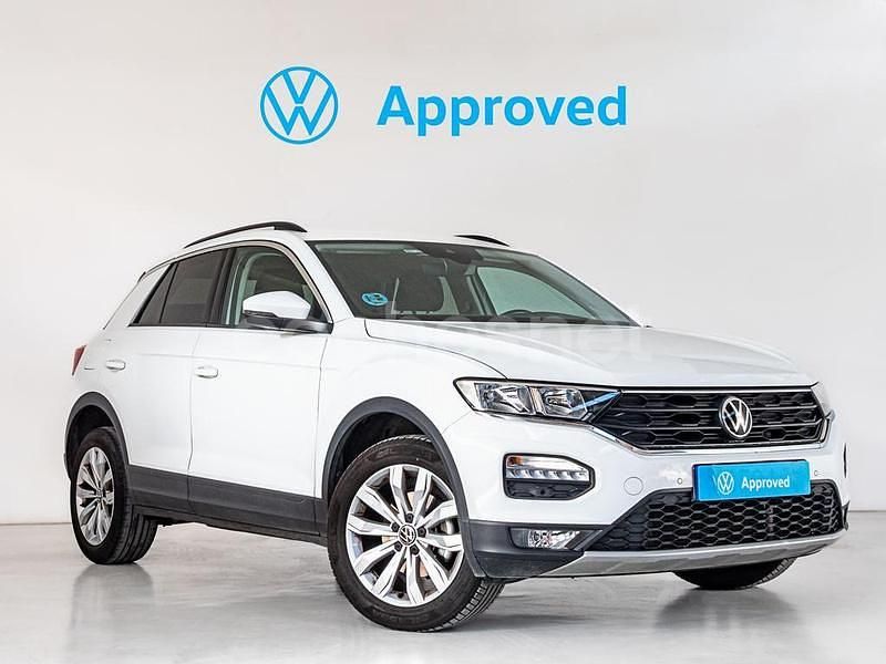 Blanco Usado 2021 VW T-Roc Advance SUV | 20.590 € (Precio justo) - Imagen 1/4