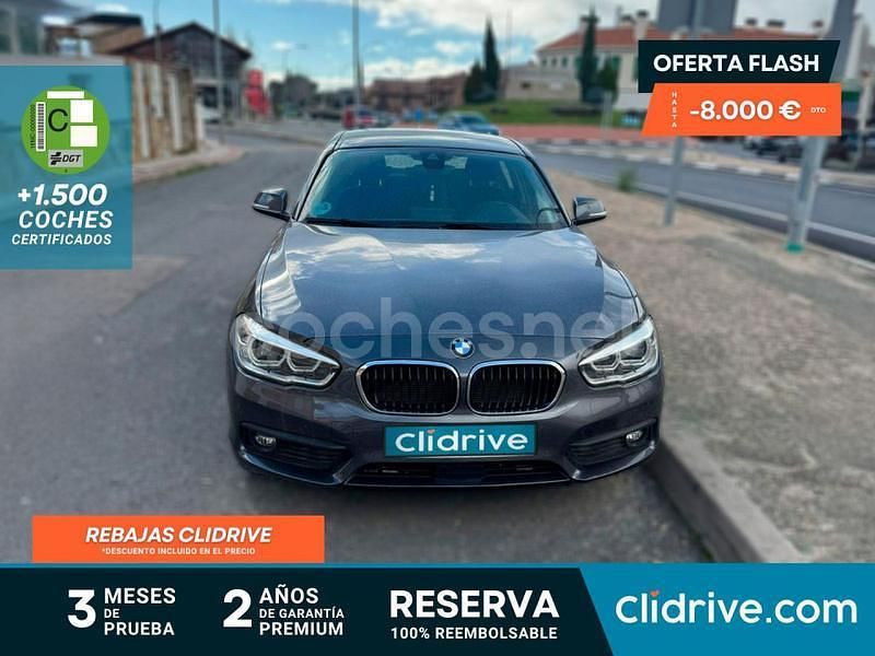 Gris / plata Usado 2017 BMW 120 Utilitario | 19.990 € (Buen precio) - Imagen 1/3