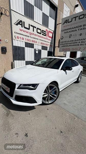 Usado Audi S7 Sportback 419 CV (308 kW) 2014 Blanco Utilitario