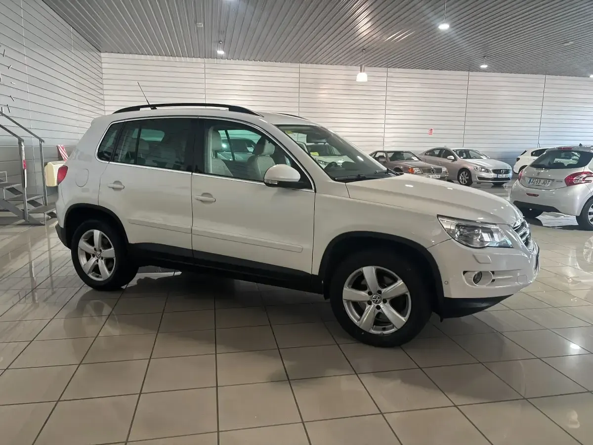 Usado VW Tiguan 140 CV (102 kW) 2009 Blanco SUV