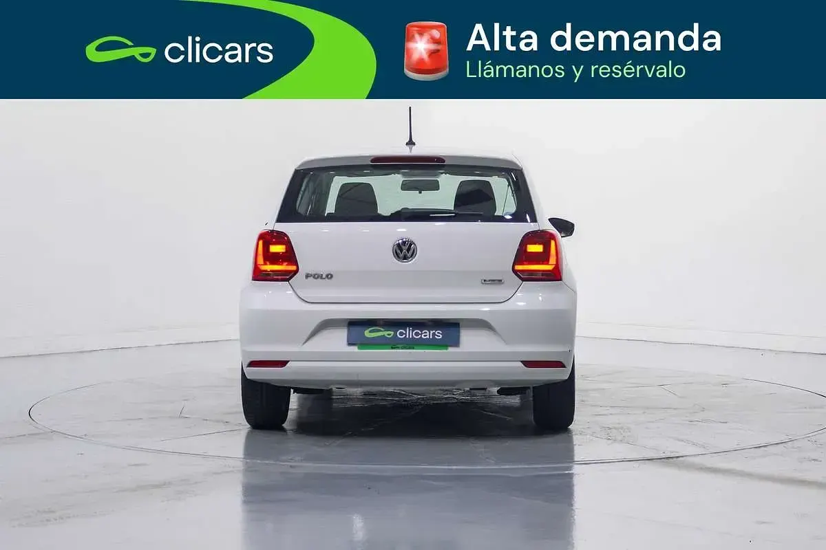 Usado VW Polo Advance 75 CV (55 kW) 2014 Blanco Utilitario