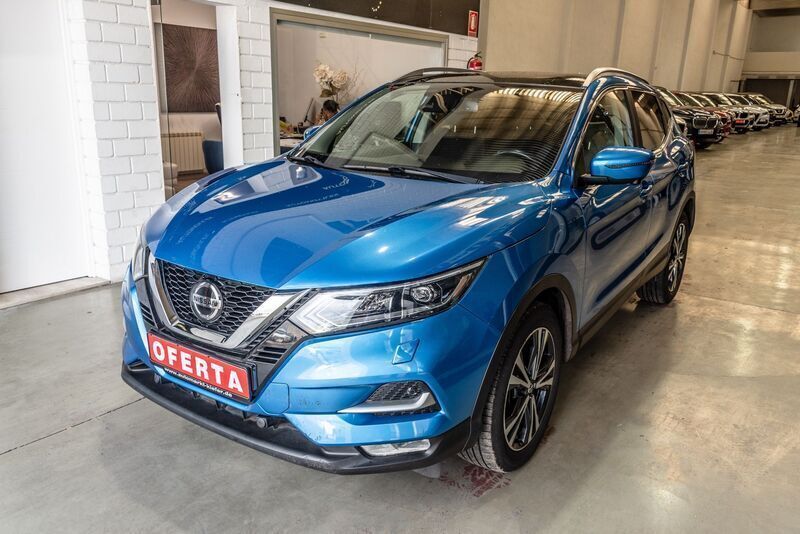 Usado Nissan Qashqai Tekna 160 CV (117 kW) 2019 Azul SUV