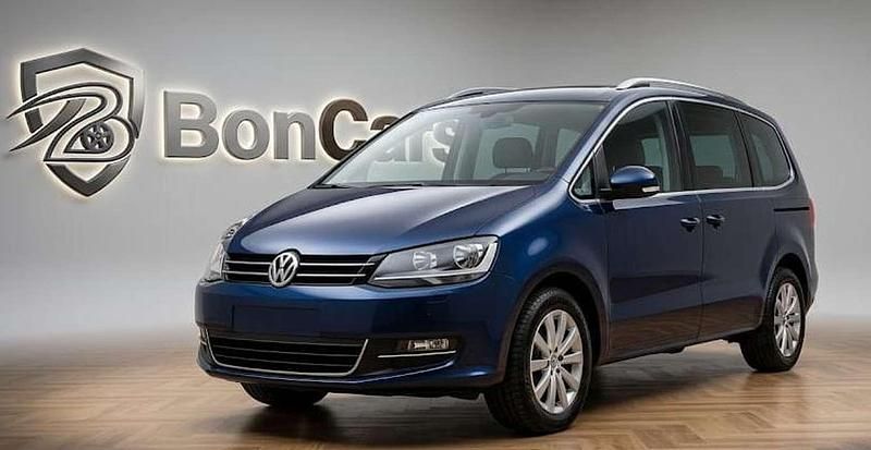 Usado VW Sharan Sport 177 CV (130 kW) 2015 Azul Monovolumen