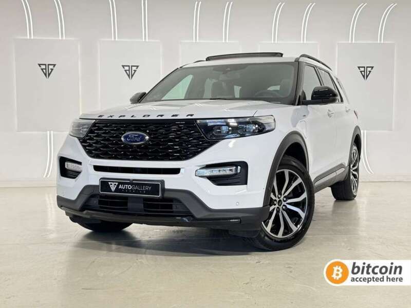 Blanco Usado 2021 Ford Explorer ST-Line SUV | 38.500 € (Un poco caro) - Imagen 1/4