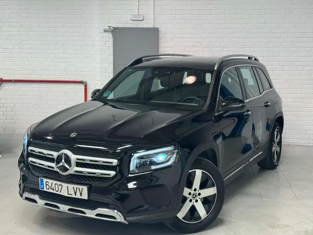 Usado Mercedes GLB220 190 CV (139 kW) 2022 Negro SUV