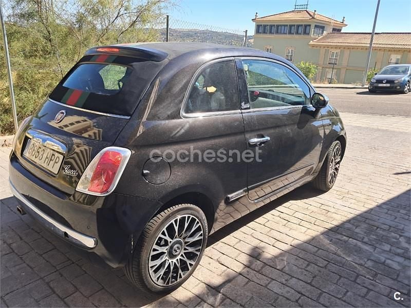 Usado Fiat 500 69 CV (50 kW) 2013 Negro Berlina