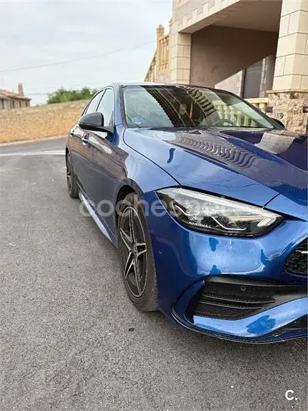 Usado Mercedes C220 200 CV (147 kW) 2022 Azul Berlina